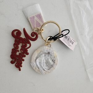 Victoria's Secret Red and Gold Key Holder